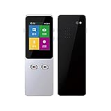 SXYLTNX Neue T9 +Offline Portable Intelligente Sprachübersetzer Mehrsprachiger Instant-Übersetzer Business Travel Translation Machine (Color : White)