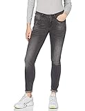 G-Star RAW Damen Jeans 3301 Mid Waist Skinny, Medium Aged, 27W / 32L