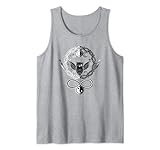 Eule mit Triple Moon und Schlangen Symbole der Hekate Tank Top