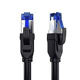 Primewire - CAT 8.1 Netzwerkkabel 40 Gbits - 30m Meter - LAN Kabel Patchkabel Datenkabel - CAT 8 High Speed Gigabit Ethernet Cable - 40000 Mbits - S/FTP PIMF - RJ45 Stecker - Cat 6 Cat 7 Cat 8 komp