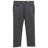 camel active, Houston, Herren Jeans Hose Chinchdenim Stretch Schwarz Meliert(48) W 35 L 34