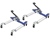 Pro-Lift-Montagetechnik Rangierhilfen 2 Stück je 680kg Tragkraft PKW Wagenheb