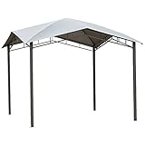 ZeoTioo Gartenpavillon Pavillon Überdachung Sonnenschutz Partyzelt Laube 3 x 3