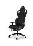 RECARO Exo Gaming Chair | Ergonomischer, atmungsaktiver Gaming-Stuhl mit Feinjustierung - Designed & Made in Germany - Pure Black