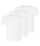 Hugo Boss BOSS Herren 3er Pack T-Shirt Shirt SS VN 3P BM 50236739, Farbe:Weiß;Größe:M