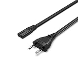 Superer 1.2M Netzkabel Stromkabel passend für Samsung HW-Q950T HW-Q900T HW-Q70T HW-T47M HW-T450 HW-T400 HW-T40M HW-MS57C PS-WR45BB PS-WT47T PS-WT45T PS-WR43B SWA-W500 Soundbar Subw