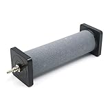 Sourcingmap sourcing map Bubble Ausströmer für Fisch Behälter Belüfterstein Pumpe Stein für Aquarium Pumpe und Hydroponik Grau 40 x 100