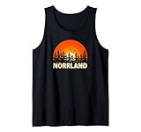 Norrland Sverige - Retro Vintage Schweden Tank Top