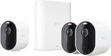 Arlo Pro3 WLAN Überwachungskamera aussen, 2K UHD, 3er Set, kabellos, Bewegungsmelder, Farbnachtsicht, 160° Blickwinkel, 2-Wege Audio, mit 90-tägigem Testzeitraum für Arlo Secure Plan, VMS4340