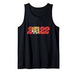 Chinesisches neues Jahr des Tigers 2022 Sternzeichen Horoskop Cubs Tank Top
