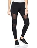 Urban Classics Ladies Tech Mesh Leggings, Schwarz (black 7), XXL