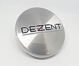 Dezent ZT 2000 / N07 gebürstet Nabenkappen Felgendeckel 60 mm 1 S