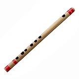 Anfänger/Professional quer Bambus Flöte indische Bansuri (B Tune) Woodwind Musical Instrument 25 CM