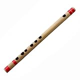 Anfänger/Professional quer Bambus Flöte indische Bansuri (B Tune) Woodwind Musical Instrument 25 CM