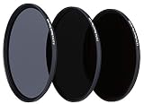 Rollei F:X Pro ND Filterset (ND 8, ND 64, ND1000) Neutraldichtefilter Set mit 3 Graufiltern (67mm)