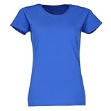 Basic T-Shirt 'Valueweight' - für Damen Farbe royal Größe L