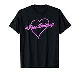 #FREEBRITNEY FREE BRITNEY MOVEMENT HASHTAG PINK HEART T-S