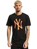 New Era - MLB New York Yankees Seasonal Team Logo T-Shirt - Schwarz Farbe Schwarz, Größe 4XL