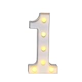 LED-Festzelt-Zahlenlichter, warmweiß, LED-Zahlenbeleuchtung, batteriebetrieben, Nachtlichter für Konfession, Hochzeit, Party, Geburtstag, Weihnachten, Zuhause, Bar Dek