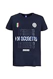 Inter I M Scudetto Campioni d'Italia 2020-2021, T-Shirt, Unisex - Erwachsene, Blau, Einheitsgröße-L