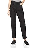 G-STAR RAW Womens Janeh Ultra High Wasit Mom Ankle Straight Jeans, Pitch Black C526-A810, 26W / 32L