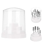 Nagel Bohrer Halter, 48 Löcher Professionelle Nail Art Kunststoff Bohrständer für Nail Art Nagel tool Organizer Box