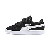 PUMA Unisex Kinder Puma Smash V2 Sd V Ps Sneaker, Schwarz Puma Black Puma White, 33 EU