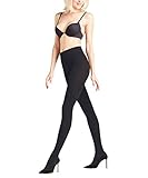 FALKE Damen Softmerino W TI Strumpfhose, Blickdicht, Schwarz (Black 3009), 42-44