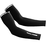 GripGrab Unisex-Adult Arm Warmers Light Fahrrad Übergangs Armlinge Leichte Dünne rutschfeste Radsport Armwärmer Frühling Herbst, Schwarz, M