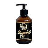 NEU! BIO Mandelöl Almond Oil BIOMOND 200 ml kalt gepresst naturrein Hautöl Massageöl Gesichtsöl Haaröl Bartöl 100% natürlich vegan B