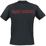 Iron Maiden Revised Logo Männer T-Shirt schwarz XL 100% Baumwolle Band-Merch, B