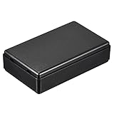 sourcing map 4 Stück Staubdicht Mini-Verteilerdose 58x35x15mm ABS für Elektroprojekt Schw
