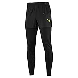 PUMA Herren BVB Stadium Pro Pants Jogginghose, Black, S