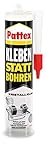 Pattex Kleben statt Bohren 290g, kristallklar,