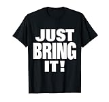 WWE The Rock 'Just Bring It' Graphic T-S
