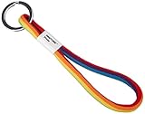 Pantone Design-Schlüsselband Key Chain Short, Schlüsselanhänger für Handgelenk, robust und farbenfroh, Pride Colors, Nylon,