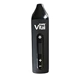 Vaporizer Xvape Vital - für Kräuter - stufenlose Temperaturregulierung - OLED Display - Farbe schw