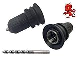 1 Bohrfutter, Schnellspannfutter, Werkzeugaufnahme für Metallbohrer, Spiralbohrer, Holzbohrer passend für Hilti TE 6A, TE 6S, TE 6C, TE6A, TE6S, TE6C,Schaftdurchmesser des Bohrers 2-13