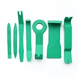 Lixiaonmkop 7 stücke Auto Auto Radio Panel Innentür Clip Panel Trim Dashboard Entfernung Öffnung Automobilwerkzeuge für das Auto-Reparatur-Tool-Kit (Color : Green)