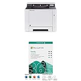 Kyocera Klimaschutz-System Ecosys P5026cdw Laserdrucker. 26 Seiten pro Minute. WLAN F + Microsoft 365 Family | Dow