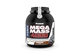 WEIDER Mega Mass 4000 Weight Gainer Shake zum Zunehmen, Schokolade, mit Protein, Creapure Kreatin Monohydrat, komplexen Kohlenhydraten, Vitaminen und Mineralstoffen – Muskelaufbau Shake 3kg