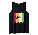 Retro Vintage Trikot Eishockeypuck Puck Tank Top