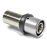 Press-Übergang Verbundrohr 16-26mm - div.Rohre 15-22mm vernickelt Pipetec Größe 26 x 3 mm - 22
