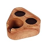 Kaffee-Stopfstation, Espresso-Stopfmattenständer Aus Holz, Kaffeefilter-Stopfbüchse, Tolle Alternative Für Barista Espresso-Stopfmatte, Für 58 Mm Siebträg