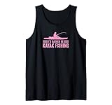 I'd Rather Be Kayak Fishing Lustiger Süßwasser Fisher Tank Top
