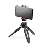 Manfrotto Mini Stativ (mit Universal Smartphone Klemme), schw