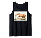 Hellbraunes Pferd aus dem Sporting von Henry Alken Tank Top