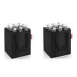 reisenthel 2er Set Flaschenträger/bottlebag (Black)