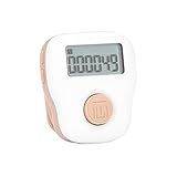 Ufolet Fingerzähler, USB wiederaufladbarer Ringzähler Leuchtender manueller schweißfester für Sp