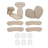 Holibanna Ferse Kissen Pads Schuh Ferse Griffe Ferse Kissen Einsätze Heel Aufkleber Ferse Blister Protector Lose Schuhe Einsatz für Frauen D